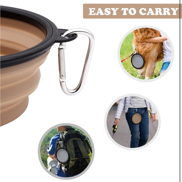 Collapsible pet bowls - Picture 4 of 8